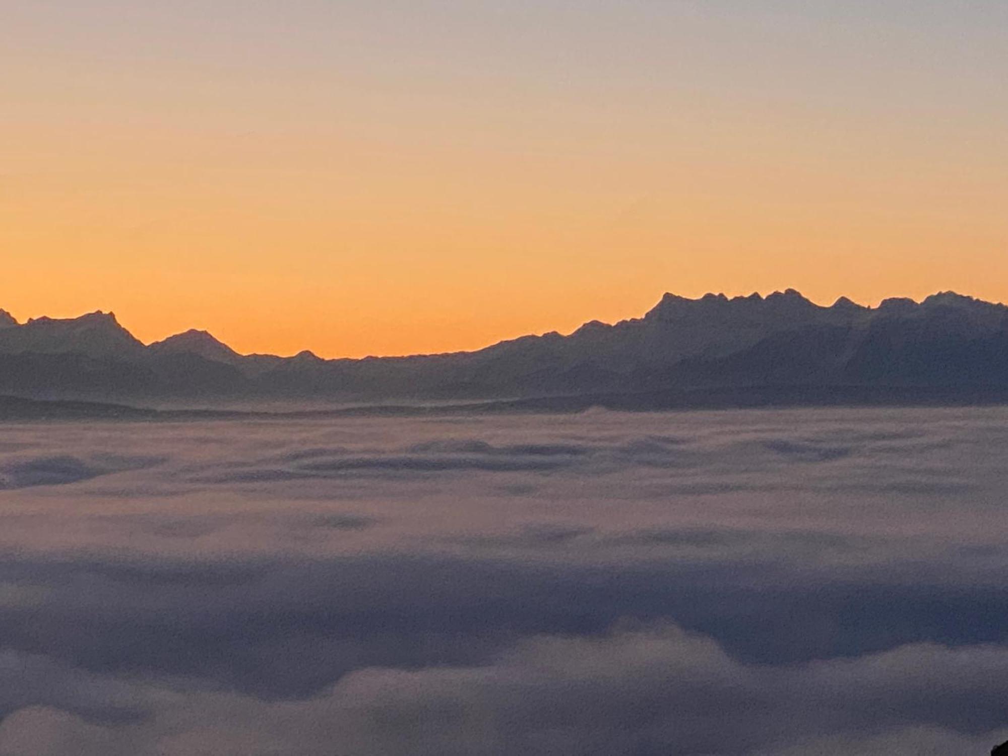 Tevenon Vue Panoramique Alpes-Lac Grandevent Ngoại thất bức ảnh